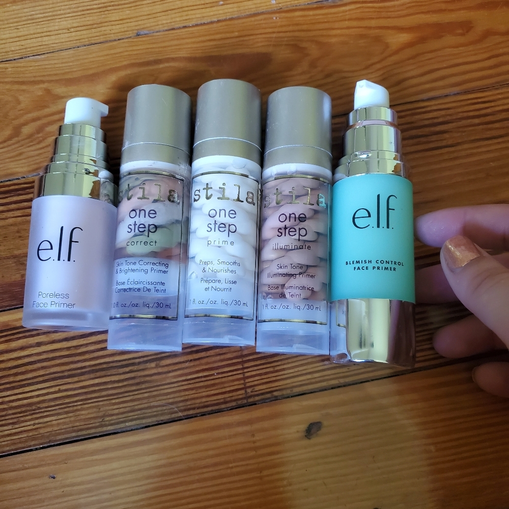 Bundle of makeup primers